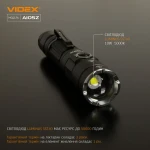Портативний світлодіодний фонарик VIDEX VLF-A105Z 1200Lm 5000K - Зображення 4