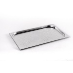 Гастроємність Brillis перфорована н/с без ручок 1/1x20mm, Ø 6 mm