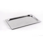 Гастроємність Brillis перфорована н/с без ручок 1/1x20mm, Ø 6 mm