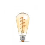 LED лампа VIDEX Filament ST64FASD 5W E27 2200K 220V диммерна (VL-ST64FASD-05272) - Зображення 2