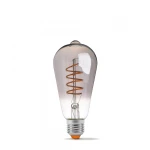 LED лампа VIDEX Filament ST64FGD 4W E27 2100K 220V (VL-ST64FGD-04272) - Зображення 2