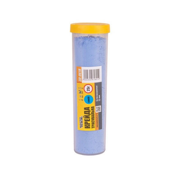 Мел MASTERTOOL 25 г синій 30-0618