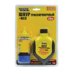 Шнур розміточний MASTERTOOL 30 м + мел 30-0640 - Зображення 2