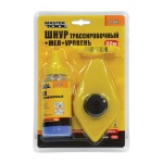 Шнур розміточний MASTERTOOL 30 м + мел + рівень 30-0641 - Зображення 2