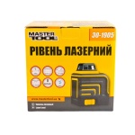Лазерний рівень MASTERTOOL H360+V 2 лазерні головки RED 0.2 мм/м 10 м Li-ion сумка 30-1905 - Зображення 8