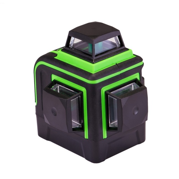 Лазерний рівень MASTERTOOL H360+2хV360 3 лазерні головки GREEN 0.2 мм/м 10 м Li-ion сумка 30-1913