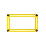 Шаблометр MASTERTOOL 250х120 мм 30-3525
