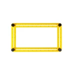 Шаблометр MASTERTOOL 250х120 мм 30-3525