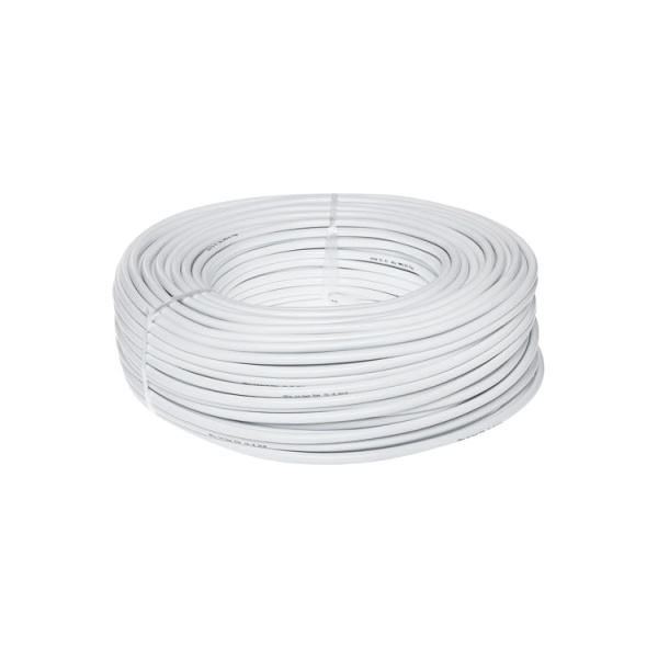 Кабель КВПЕ FTP (4 * 2 * 0.5) 4p 24 AWG, Ritar, (CCA), екран для внутр. робіт, 50м, White, Corton BOX, Q12