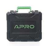 Дриль-шуруповерт APRO 12В, 1,5А, 12D, 2 АКБ, ЗУ, кейс - Зображення 14