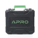 Дриль-шуруповерт APRO 12В, 1,5А, 12D, 2 АКБ, ЗУ, кейс - Зображення 14
