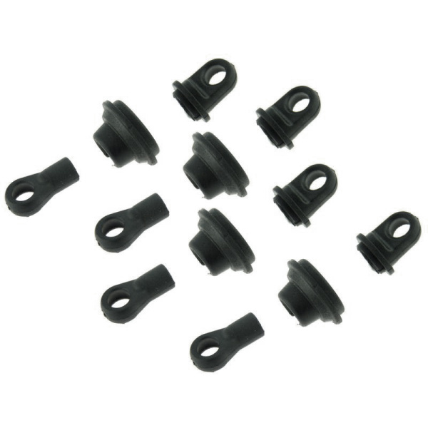 Upper/Lower Shock End 4P Set
