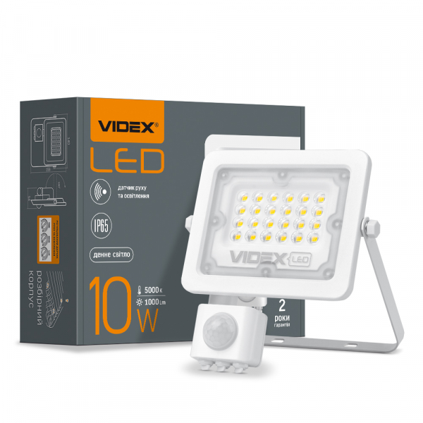 311564d3-994a-11eb-818a-0025b3220fe4.800x600.jpeg LED прожектор VIDEX F2e 10W 5000K з датчиком руху та освітленості - Зображення 1