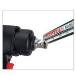 Пневмогайковерт для шиномонтажу 3/4" 1627N/m 7200об/хв 2,64кг Super Duty TOPTUL KAAA2412 - Зображення 2
