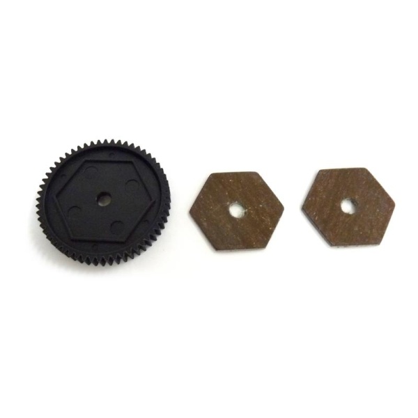 31611 Main Gear 56T and Slipperpads 1P