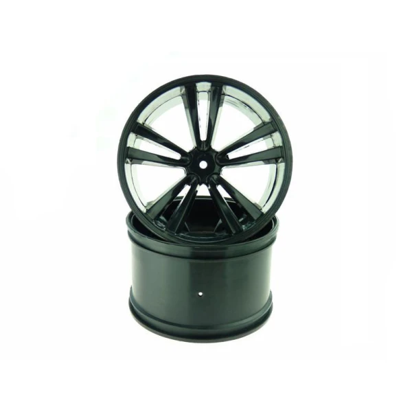 1:10 Black Rims 2P