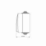 VIDEX BINERA IP65 Вимикач зовнішній 1кл сірий (VF-BNW11-G) (10/100) - Зображення 5