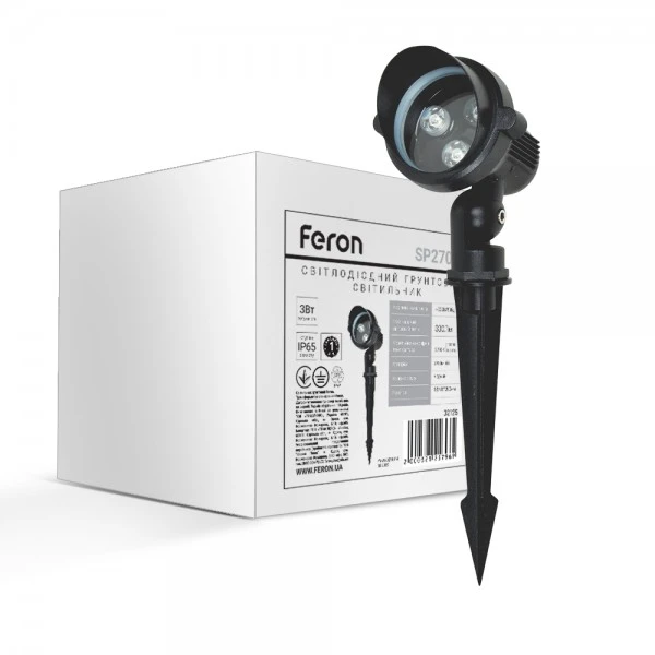 Ґрунтовий світильник Feron SP2704 3W 2700K