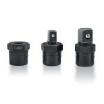 Тріскачка пневматична міні 1/4"/3/8"/1/4"HEX 54N/m 400об/хв TOPTUL GDAE0402 - Зображення 2