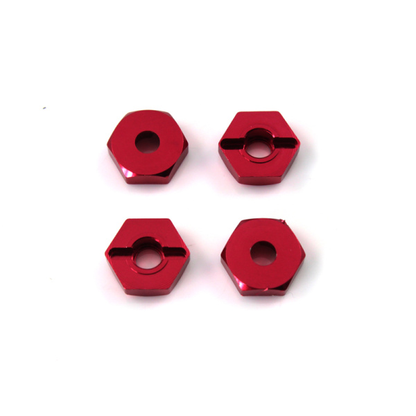 Alum Wheel Nuts 4P