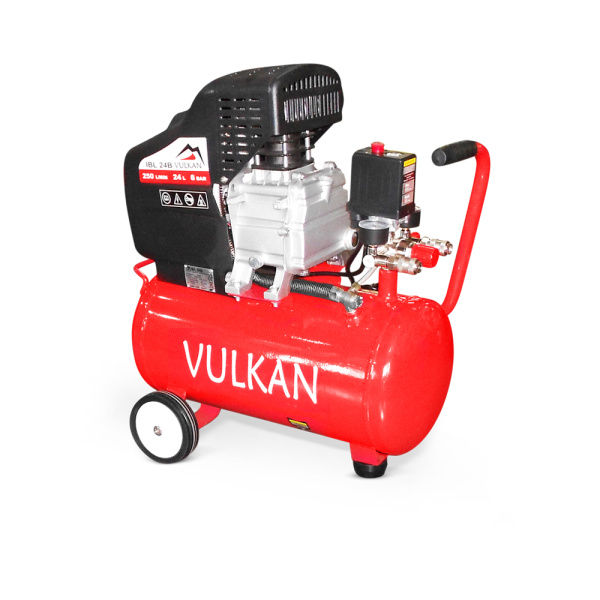 Компресор повітряний VULKAN IBL 24B 1,8 кВт 24 л 190 л/хв