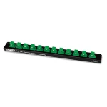 Планка кріплення головок магнітна 1/2"*260*10PCS TOPTUL PBKB4B2610