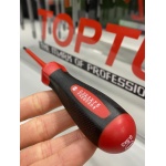 Викрутка діелектрична шліцьова TOPTUL 3x75 мм (1000V) FAEB0308 - Зображення 2
