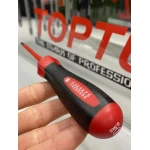 Викрутка діелектрична шліцьова TOPTUL 3x75 мм (1000V) FAEB0308 - Зображення 2