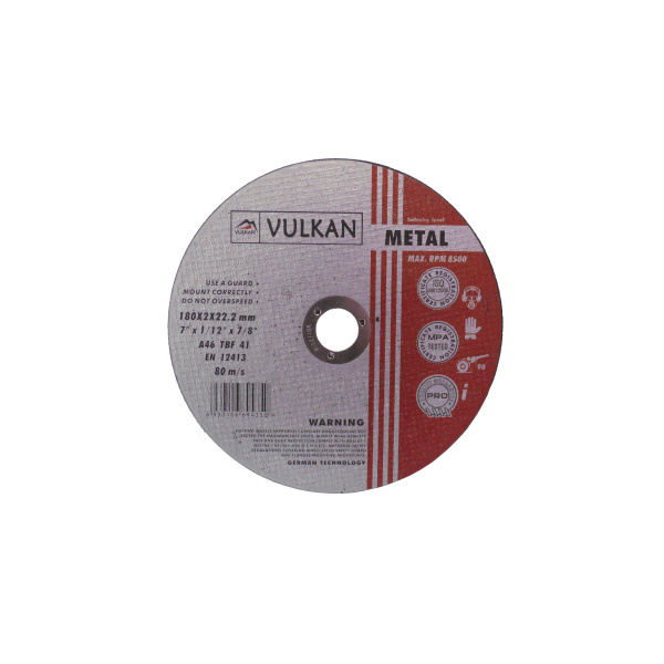 Коло відрізне Vulkan 180*2*22 метал