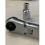 Тріскачка міні 1/4" з шарніром TOPTUL 60 зубців (ісп. з FTDF0810) CHEV0811 - Зображення 9