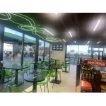 Крісло Papatya Opal прозоро-червоне, база хром - Зображення 9