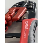 Кліщі для обтиску та зачистки проводів (RJ11/RJ12/RJ45) тріскачкові TOPTUL DKAC2420 - Зображення 4