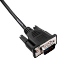 Кабель VGA-3.0BK 3 м чорний (з двома феритовими кільцями) - Зображення 3