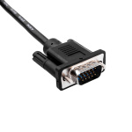 Кабель VGA-10.0BK LogicPower 10 м черный (с двумя ферритовыми кольцами) - Зображення 3