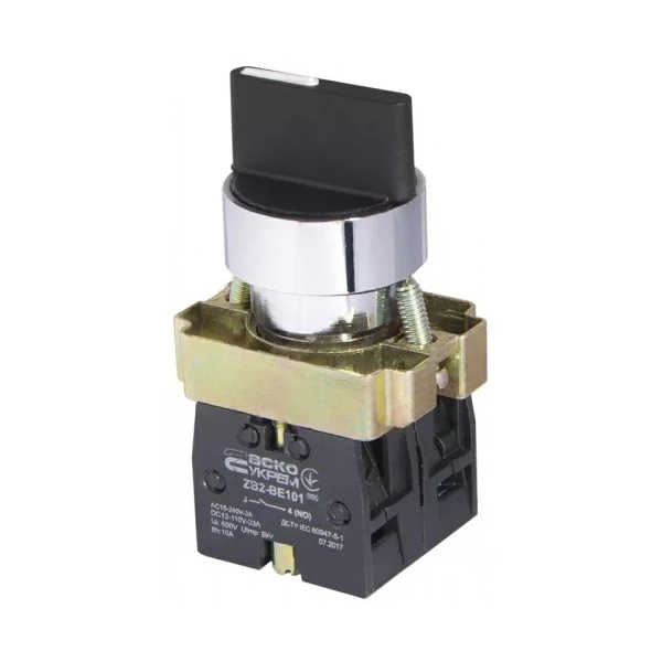 XB2-BD33 Кнопка поворотна 3-поз. Станд. ручка