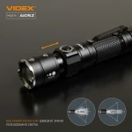Портативний світлодіодний фонарик VIDEX VLF-A105Z 1200Lm 5000K - Зображення 5