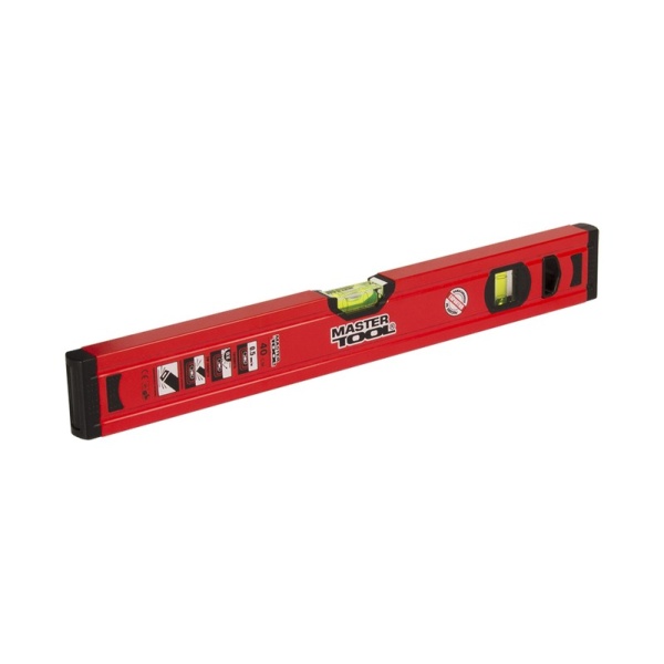 Рівень MASTERTOOL 40 см 2 капсули 0.5 мм/м фрезерована поверхня 37-0403