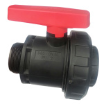 Кран кульовий DN50 D63 2" - Зображення 3