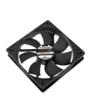Вентилятор 3pin + 4pin 120 мм (Molex живлення) BLACK LP F12NBD