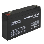 Акумулятор AGM LPM 6V - 7.2 Ah - Зображення 4