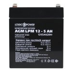 Акумулятор AGM LPM 12V - 5 Ah - Зображення 3
