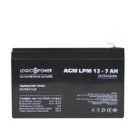 Акумулятор AGM LPM 12V - 7 Ah - Зображення 3