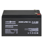 Акумулятор AGM LPM 12V - 7.2 Ah - Зображення 6