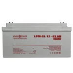 Акумулятор гелевий LPM-GL 12V - 65 Ah - Зображення 5