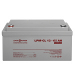 Акумулятор гелевий LPM-GL 12V - 65 Ah - Зображення 6