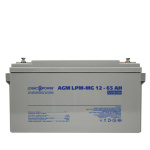 Акумулятор мультигелевий LPM-MG 12V - 65 Ah - Зображення 3