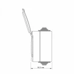 VIDEX BINERA IP65 Розетка зовнішня 1на сіра (VF-BNW21-G) (10/100) - Зображення 5