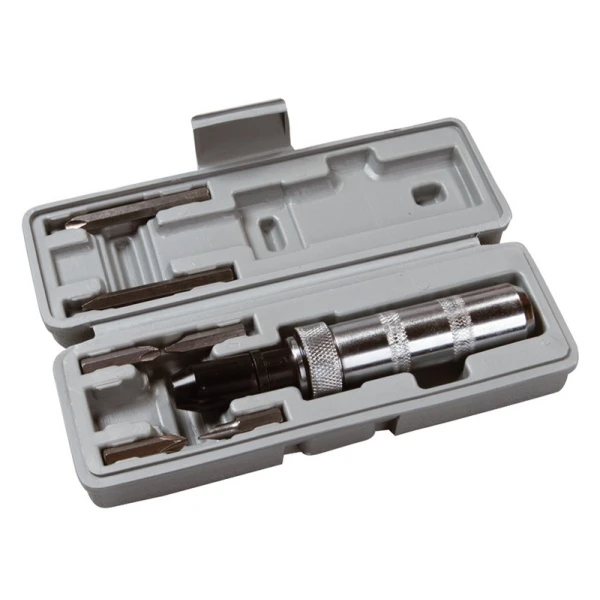 Викрутка ударно-поворотна MASTERTOOL 6 насадок у кейсі 40-0151