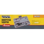 Викрутка ударно-поворотна MASTERTOOL 6 насадок у кейсі 40-0151 - Зображення 2