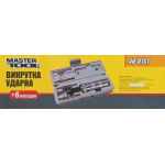 Викрутка ударно-поворотна MASTERTOOL 6 насадок у кейсі 40-0151 - Зображення 2